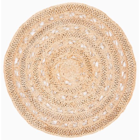Safavieh 7 x 7 ft. Round Natural Fiber Area Rug, Natural NF169A-7R